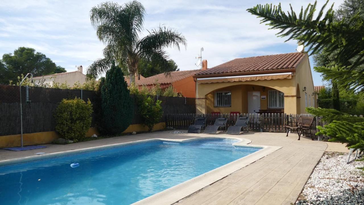 Xalet Piscina Privada Ibiscus Villa L'Ametlla de Mar Exteriör bild
