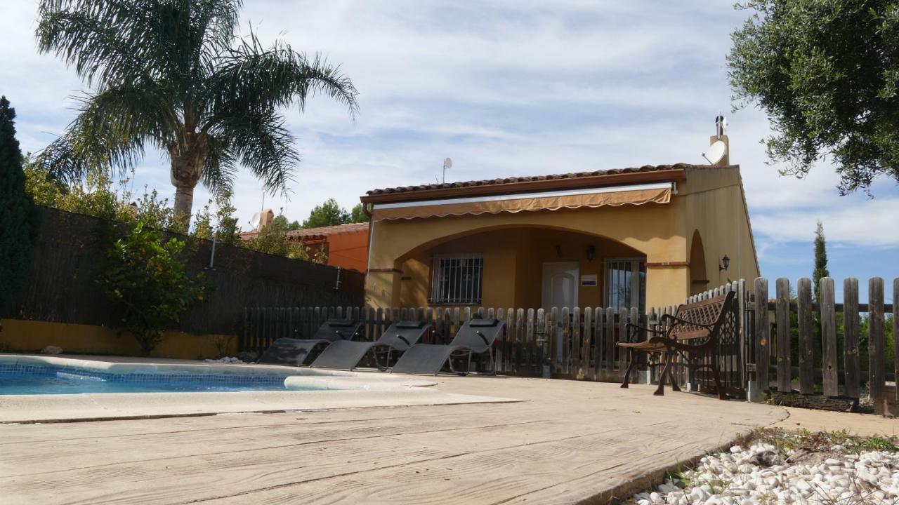 Xalet Piscina Privada Ibiscus Villa L'Ametlla de Mar Exteriör bild