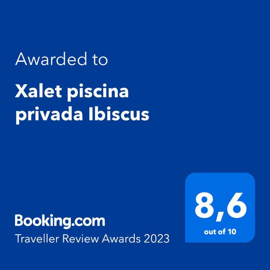 Xalet Piscina Privada Ibiscus Villa L'Ametlla de Mar Exteriör bild